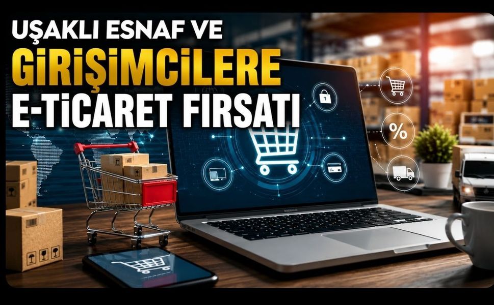 Uşaklı Esnaf ve Girişimcilere E-Ticaret Fırsatı: Komisyon İndirimi ve Ücretsiz Destekler Var