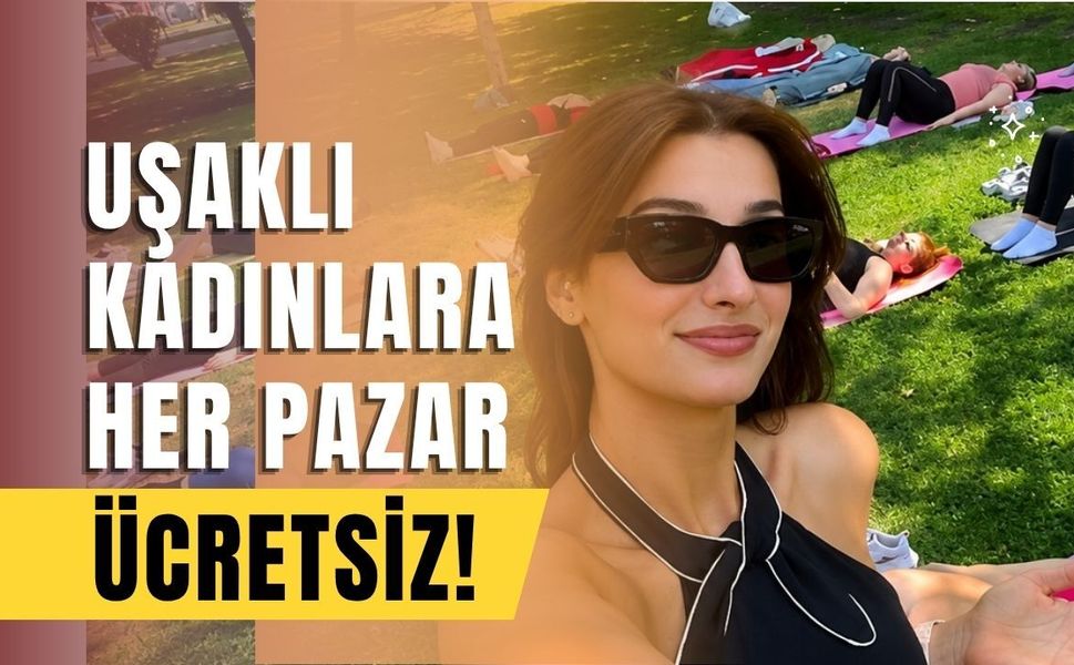 Uşaklı Kadınlara Her Pazar Ücretsiz! Atapark’ta Güne Sporla Başlıyorlar