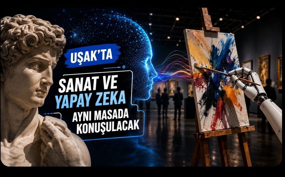 Uşak’ta Sanat ve Yapay Zeka Aynı Masada Konuşulacak
