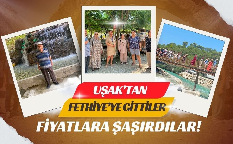 Uşak’tan Fethiye’ye Gittiler, Fiyatlara Şaşırdılar! Bir Bardak Çay 159 TL