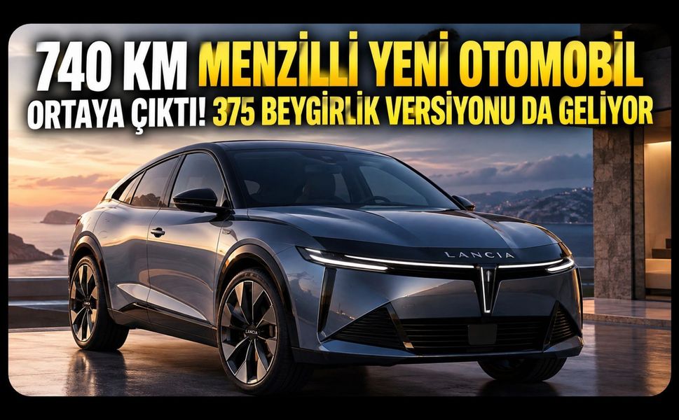740 KM Menzilli Yeni Otomobil Ortaya Çıktı! 375 Beygirlik Versiyonu da Geliyor