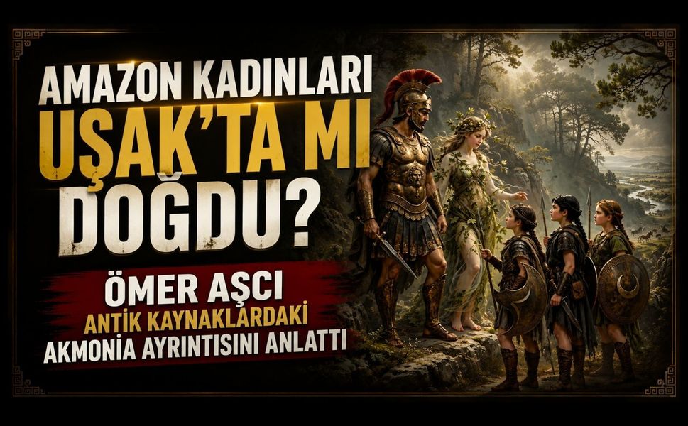 Amazon Kadınları Uşak’ta mı Doğdu? Ömer Aşcı Antik Kaynaklardaki Akmonia Ayrıntısını Anlattı