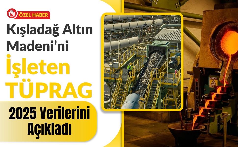 Kışladağ Altın Madeni’ni İşleten TÜPRAG 2025 Verilerini Açıkladı