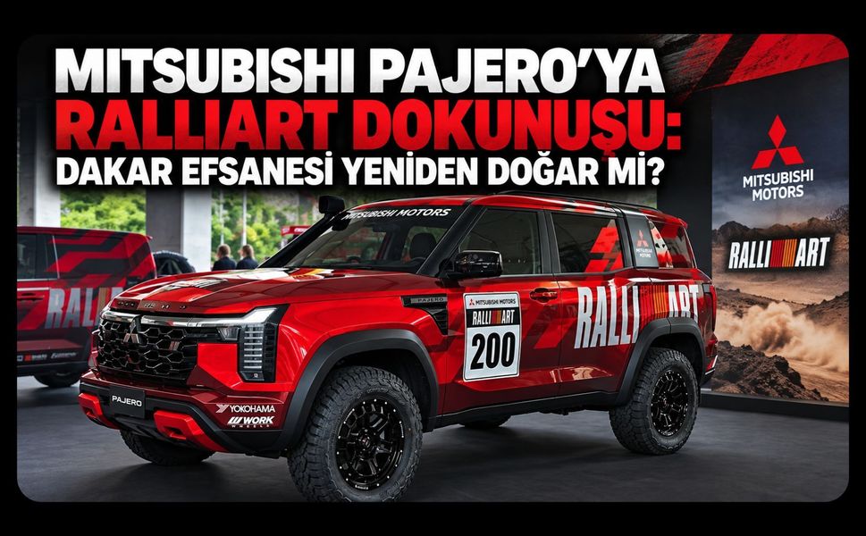 Mitsubishi Pajero’ya Ralliart Dokunuşu: Dakar Efsanesi Yeniden Doğar mı?