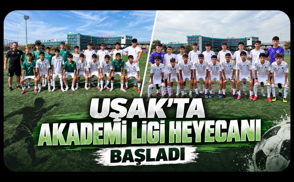 Uşak’ta Akademi Ligi Heyecanı Başladı! Turan İdmanyurdu İlk Kez Sahne Alacak