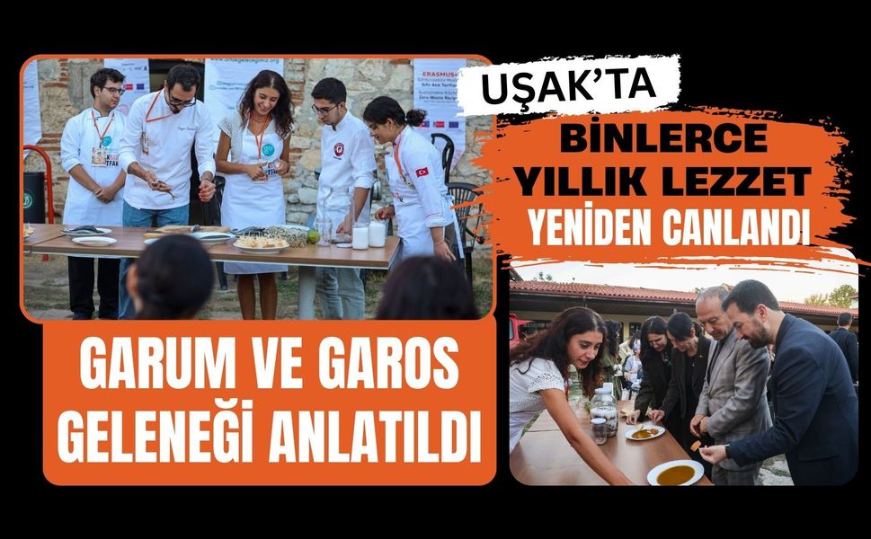Uşak’ta Binlerce Yıllık Lezzet Yeniden Canlandı, Garum ve Garos Geleneği Anlatıldı