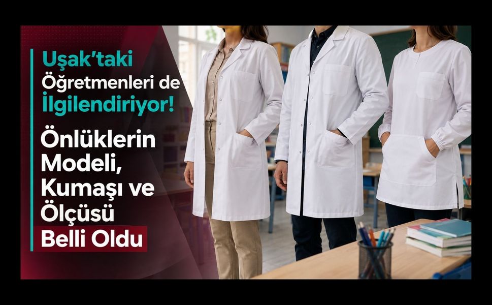 Uşak’taki Öğretmenleri de İlgilendiriyor! Önlüklerin Modeli, Kumaşı ve Ölçüsü Belli Oldu
