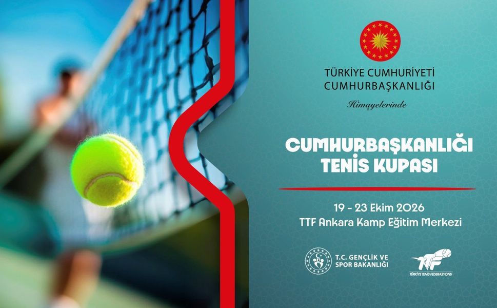 Cumhurbaşkanlığı Tenis Kupası İçin Başvurular Başladı