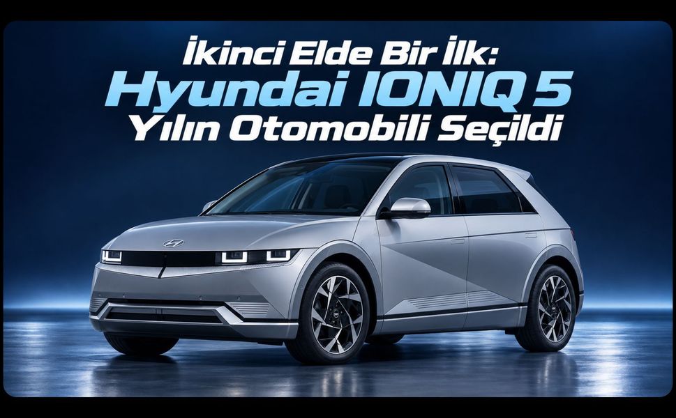 İkinci Elde Bir İlk: Hyundai IONIQ 5 Yılın Otomobili Seçildi