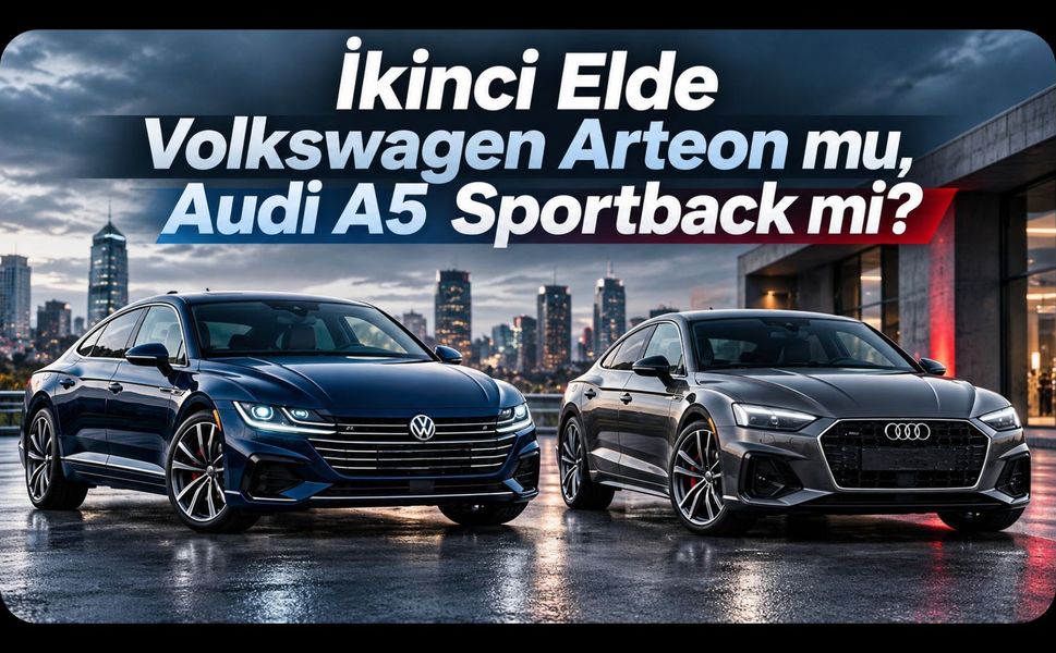 İkinci Elde Volkswagen Arteon mu, Audi A5 Sportback mi?