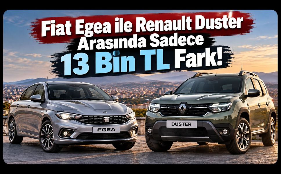 Fiat Egea Alacaklar Dikkat! 13 Bin TL Farkla 145 Beygirlik SUV Seçeneği