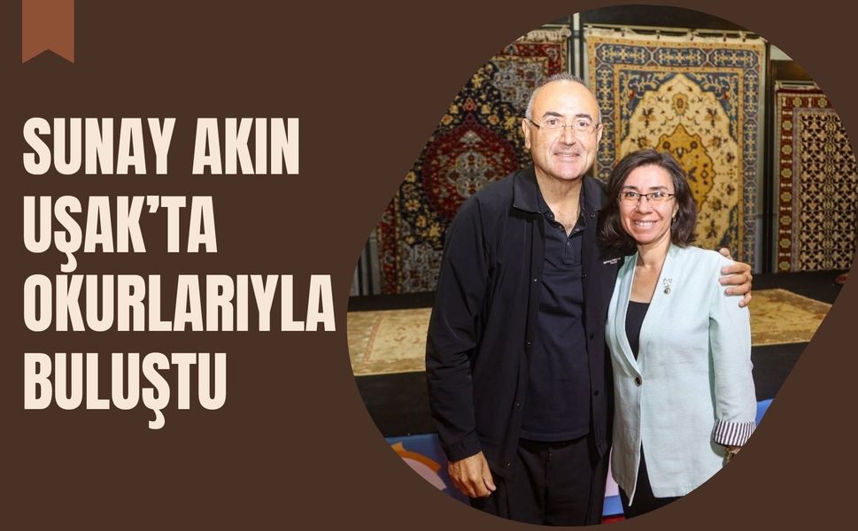 Sunay Akın Uşak’ta Okurlarıyla Buluştu, Kitap Fuarında Yoğun İlgi