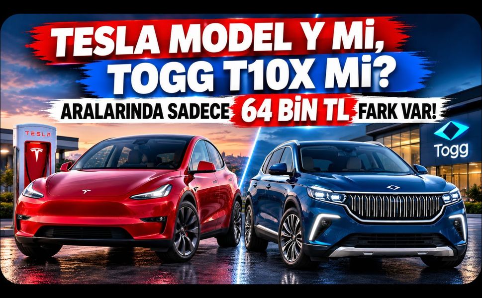 Tesla Model Y mi, Togg T10X mi? Aralarında Sadece 64 Bin TL Fark Var!