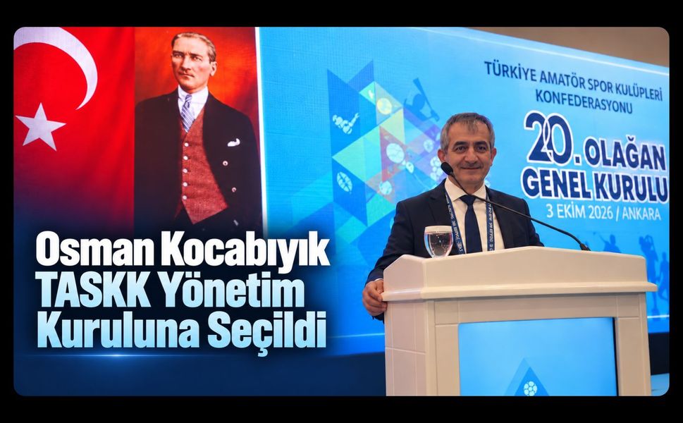 Uşak Amatör Sporuna Ankara’da Temsil: Osman Kocabıyık Yönetim Kuruluna Seçildi