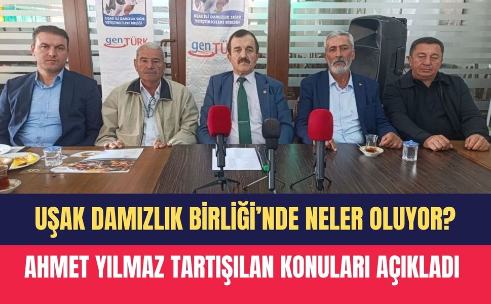 Uşak Damızlık Birliği’nde Neler Oluyor? Ahmet Yılmaz Tartışılan Konuları Açıkladı