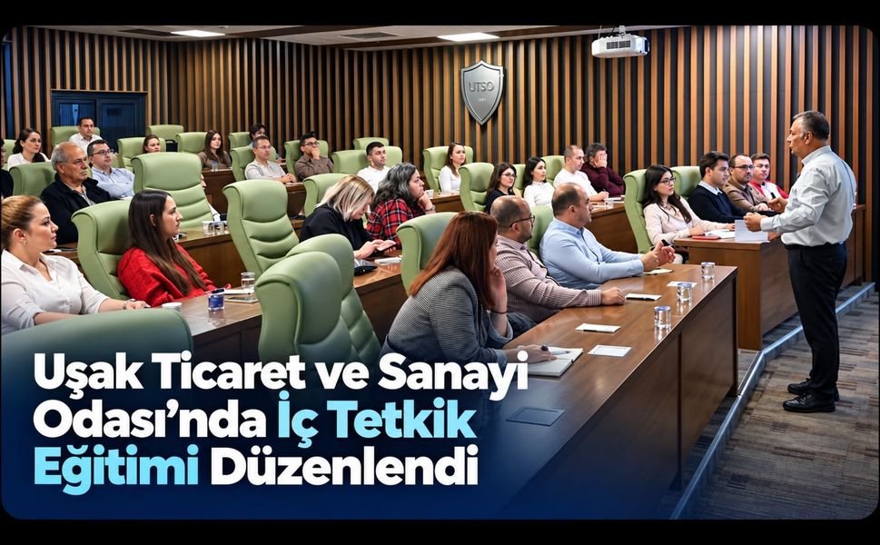Uşak Ticaret ve Sanayi Odası’nda İç Tetkik Eğitimi Düzenlendi