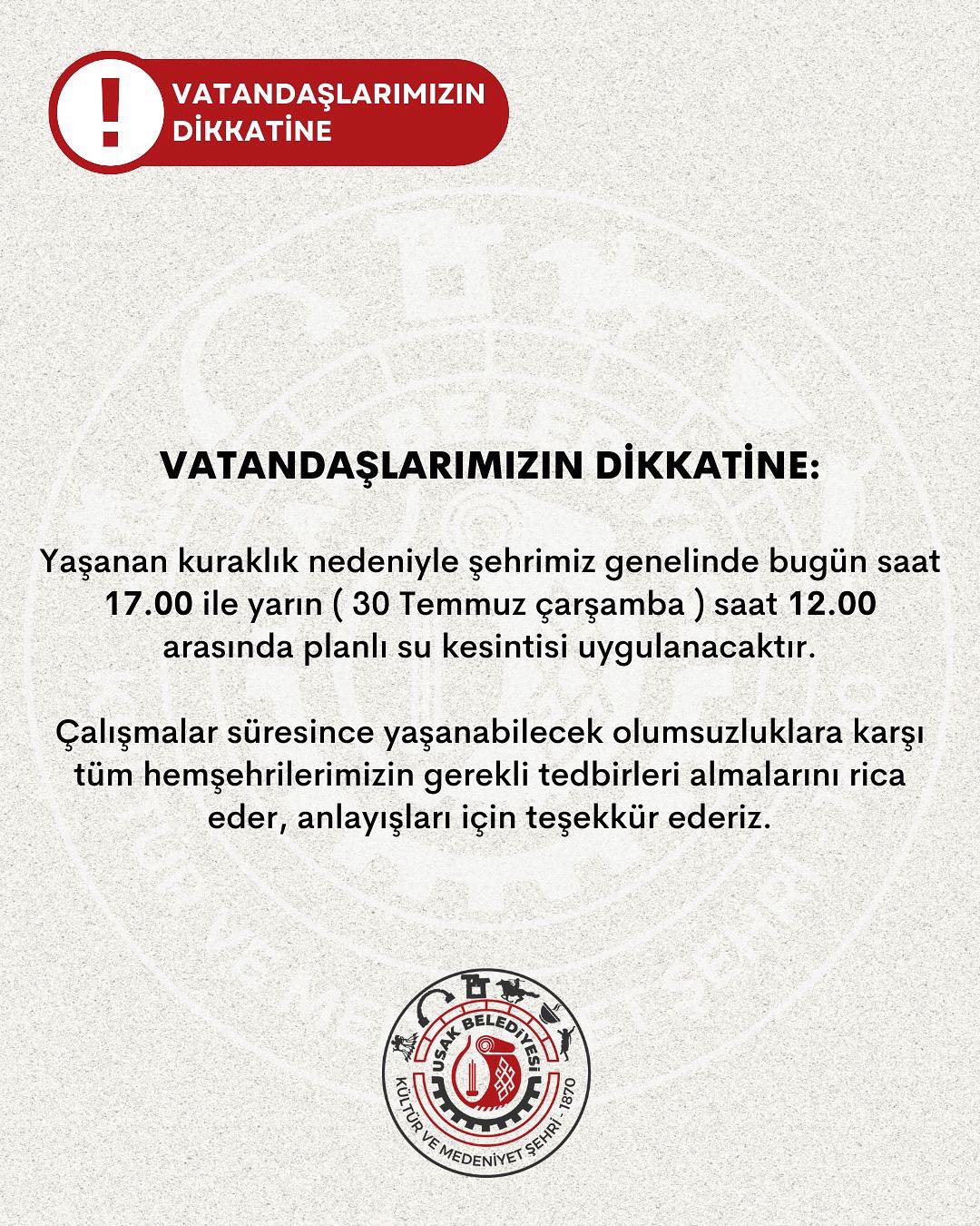 Su Kesintisi