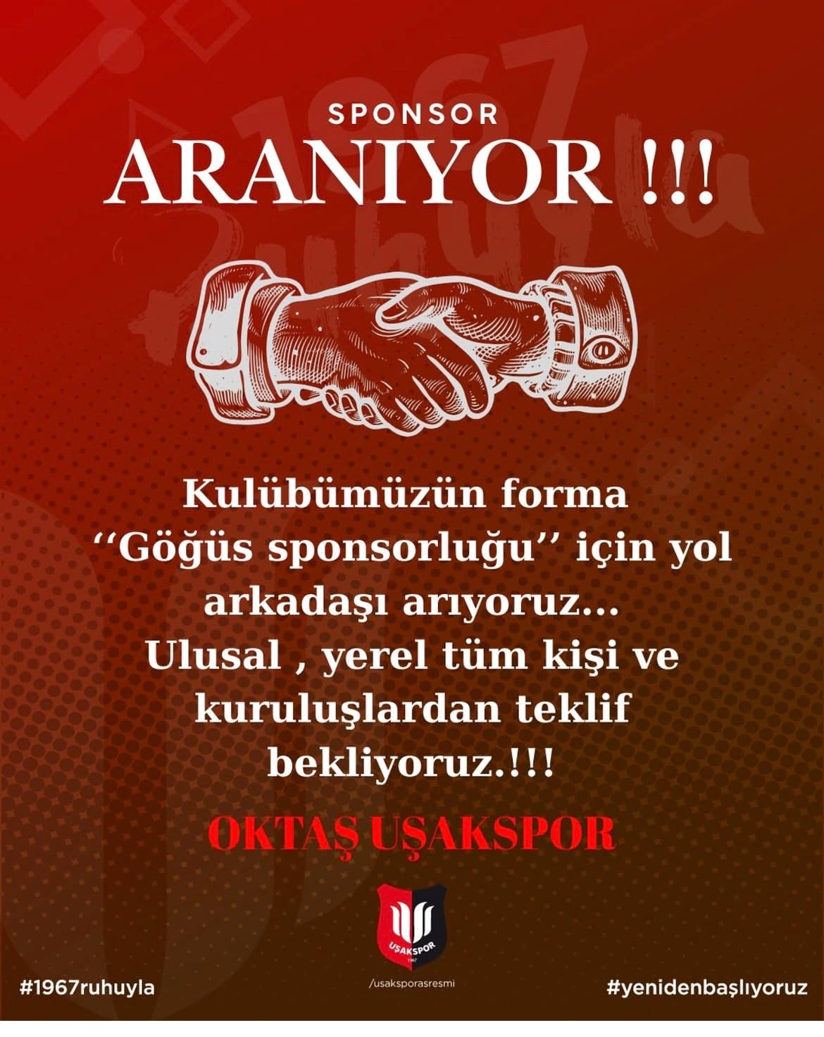 Oktaş Uşakspor Sponsor