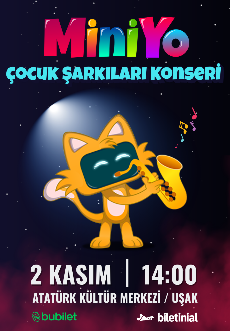 Uşak Konseri Afişi