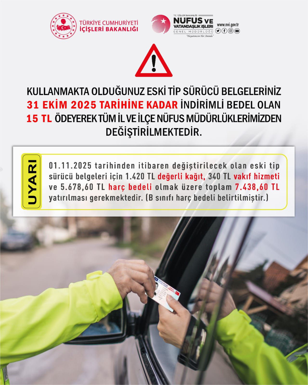 Uşakta Ehliyet Değişimi Için Son Günler