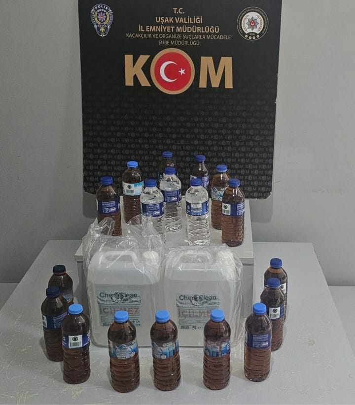 Sahte Alkole Geçit Yok Uşak