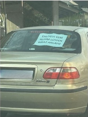 Uşak Trafi̇ği̇nde Gülümseten Anlar