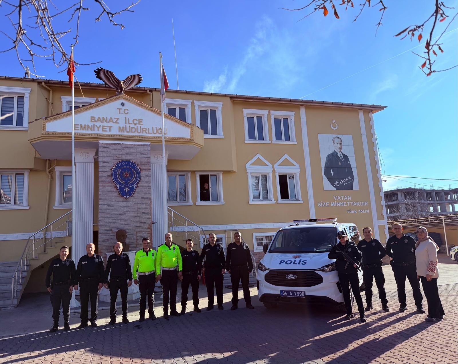 Banaz Emniyetine Yeni Hizmet Aracı 2