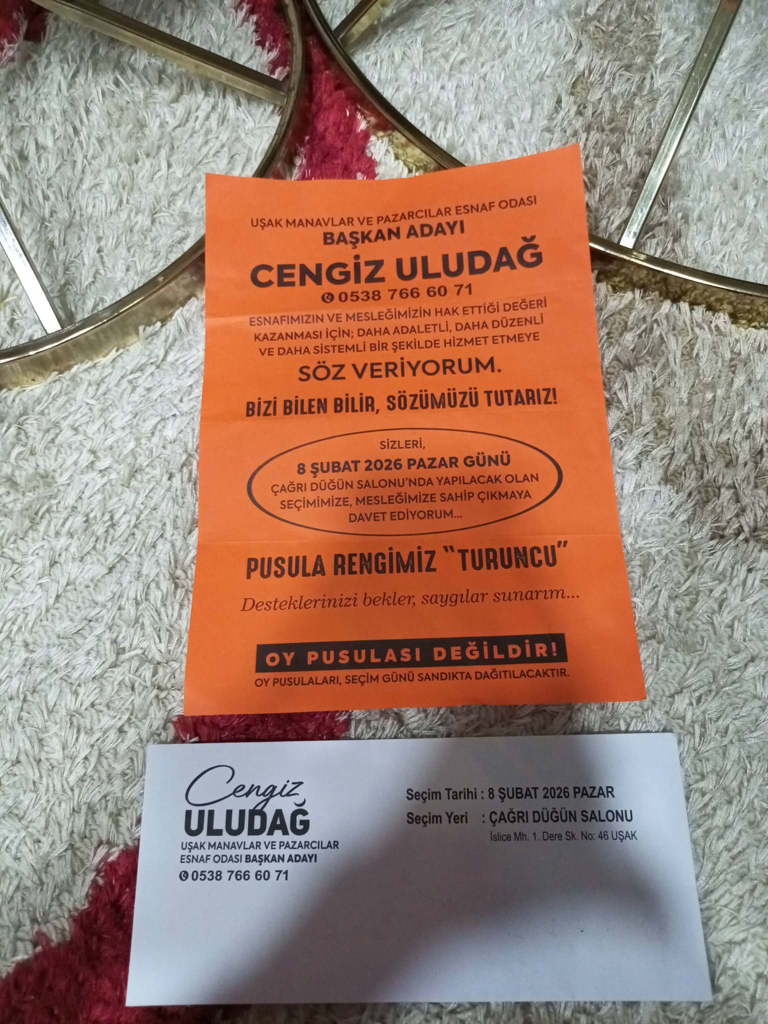Uludağ’dan Esnafa Çağrı, 8 Şubat’ta Turuncuda Buluşalım (1)