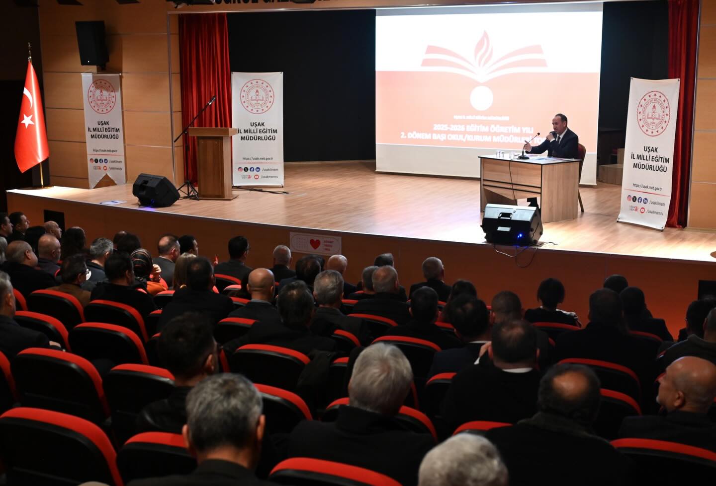 Uşak’ta Okul Ve Kurum Müdürleri İkinci Yarıyıl İçin Bir Araya Geldi (3)