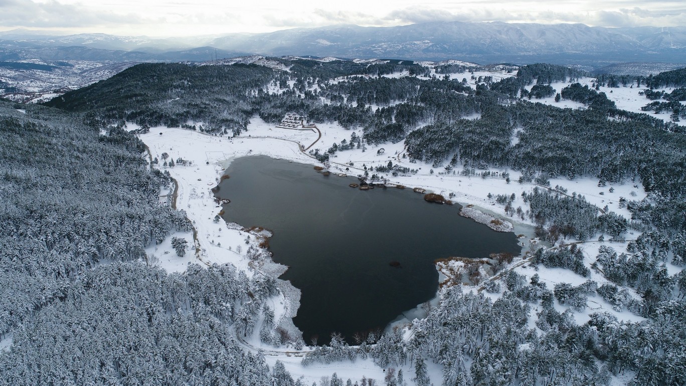 Uşaklılar Kar Özlemini Simav Gölcük Yaylası’nda Giderdi (3)