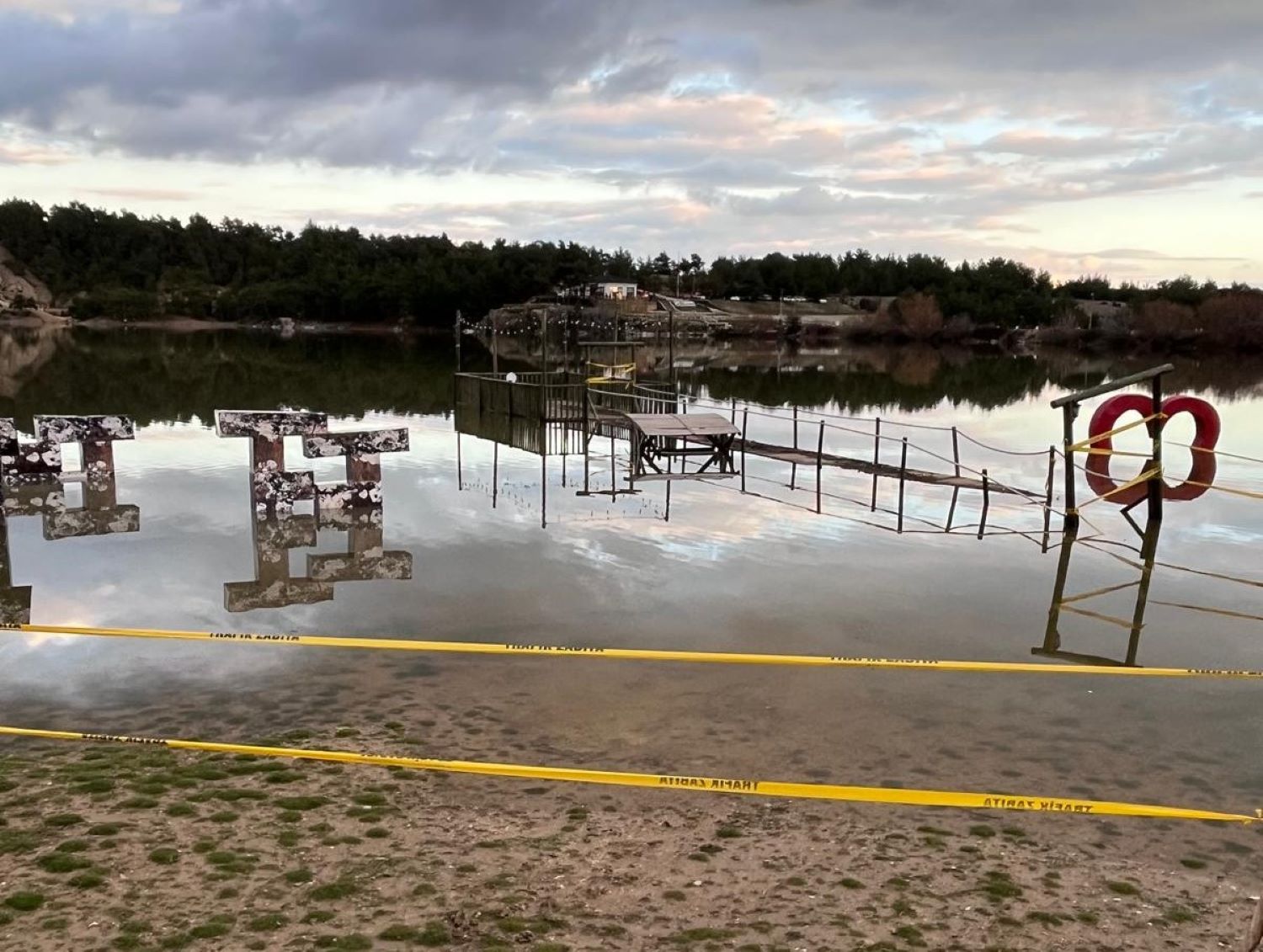 Uşak’ta Karaağaç Piknik Alanı Sular Altında 1