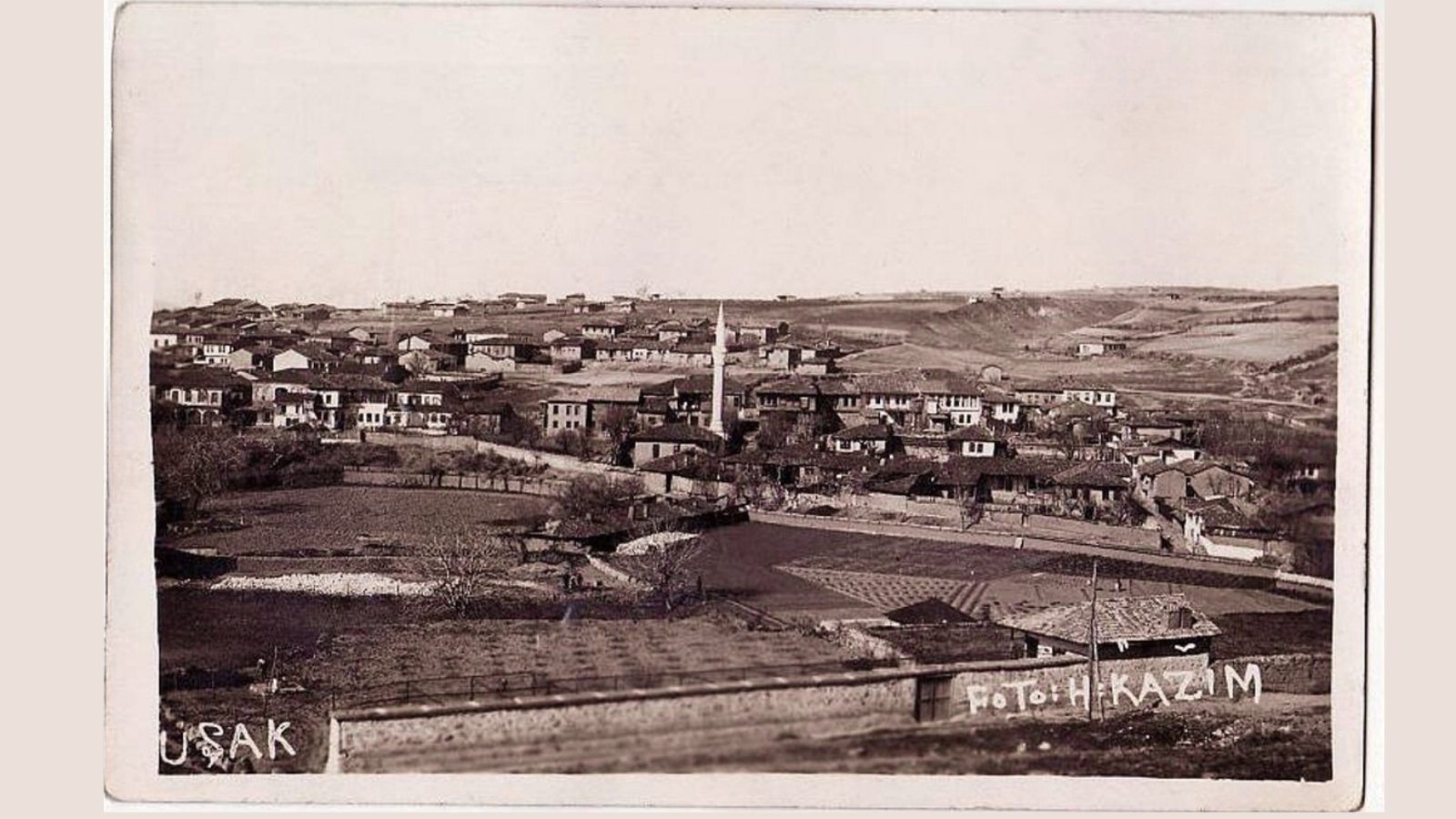 Uşak’ın 1930’Lu Yıllarına Ait Nadir Fotoğraf