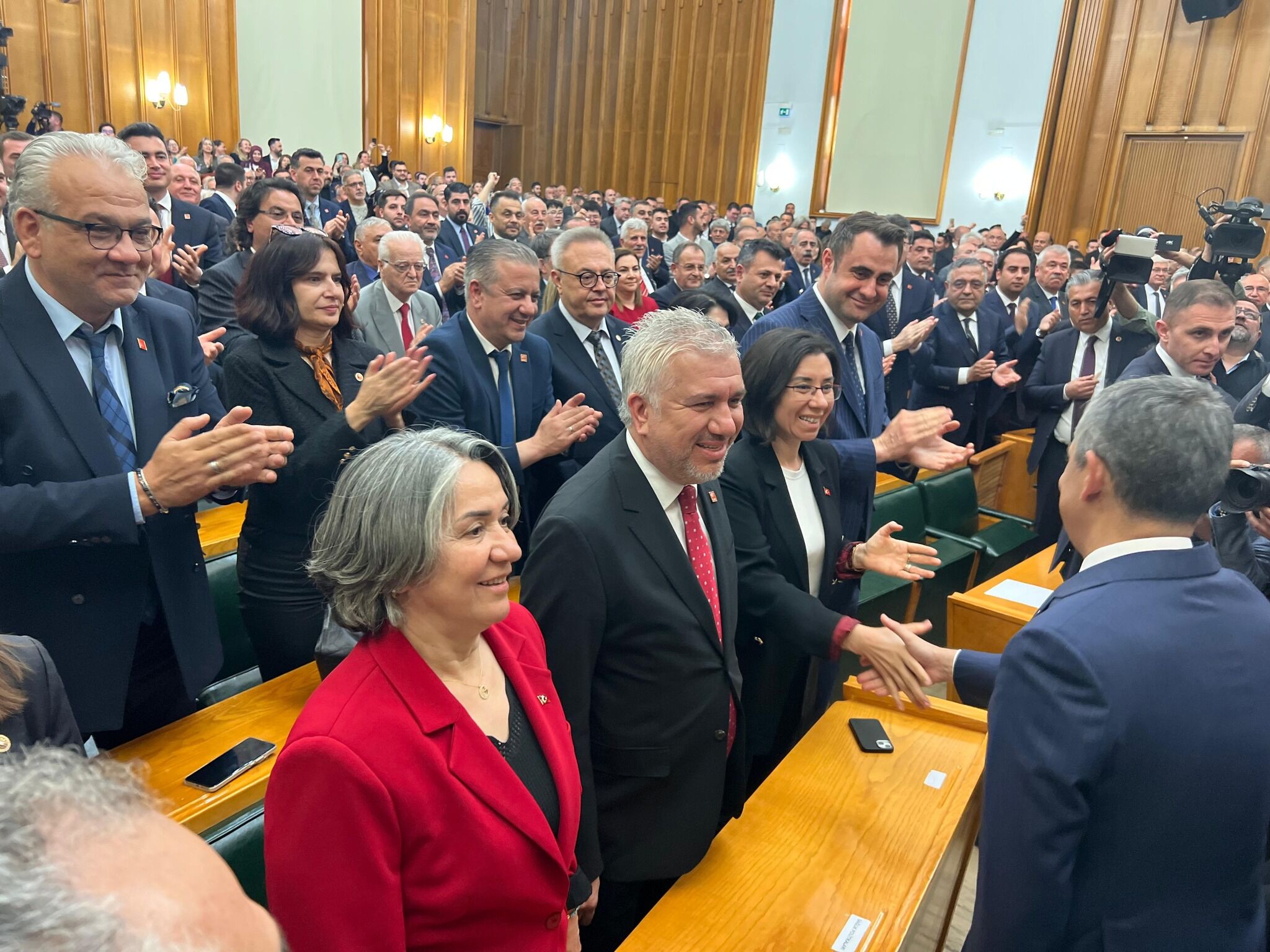 Uşak Heyeti Chp Grup Toplantısında Buluştu (1)