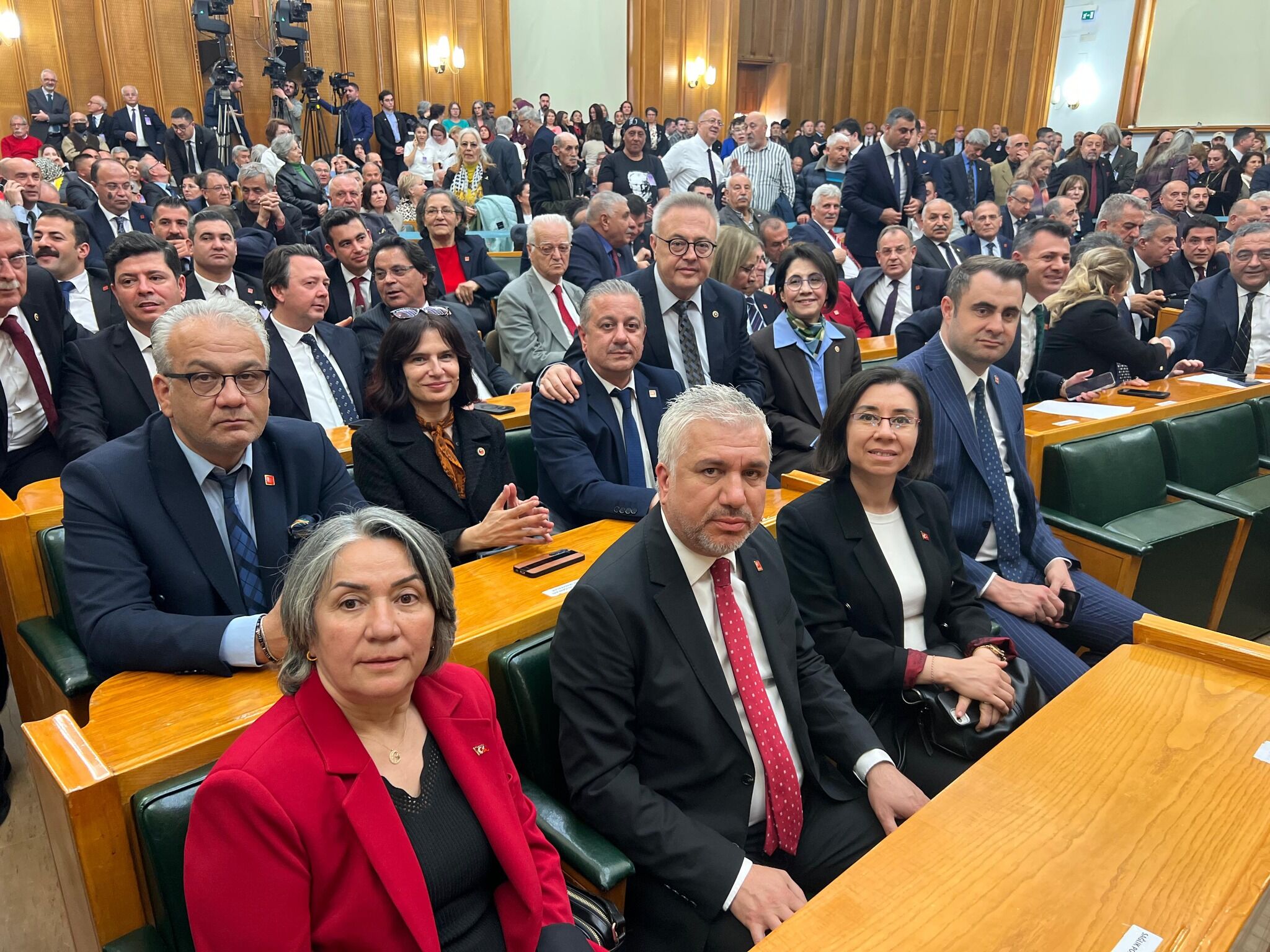 Uşak Heyeti Chp Grup Toplantısında Buluştu (2)