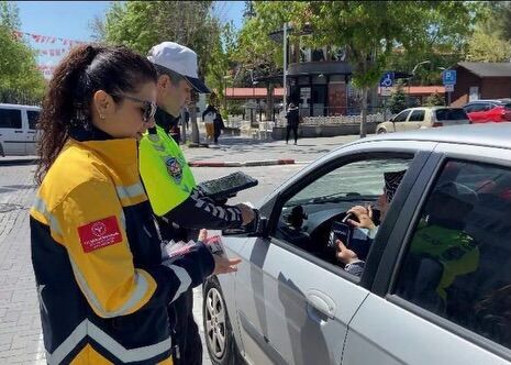 Uşak’ta Trafik Haftasında Farkındalık Seferberliği (1)