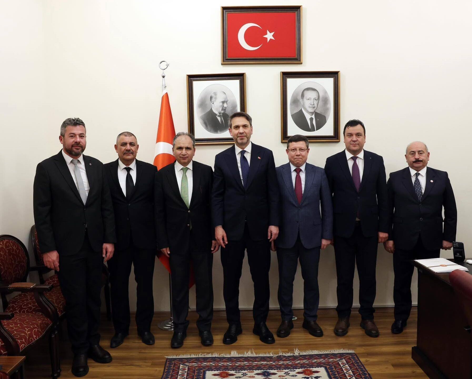 Uşak’tan Enerji Bakanı Alparslan Bayraktar’a Ziyaret (2)