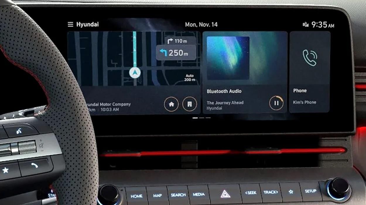 Yeni Nesil Hyundai Bayon Iç Tasarım