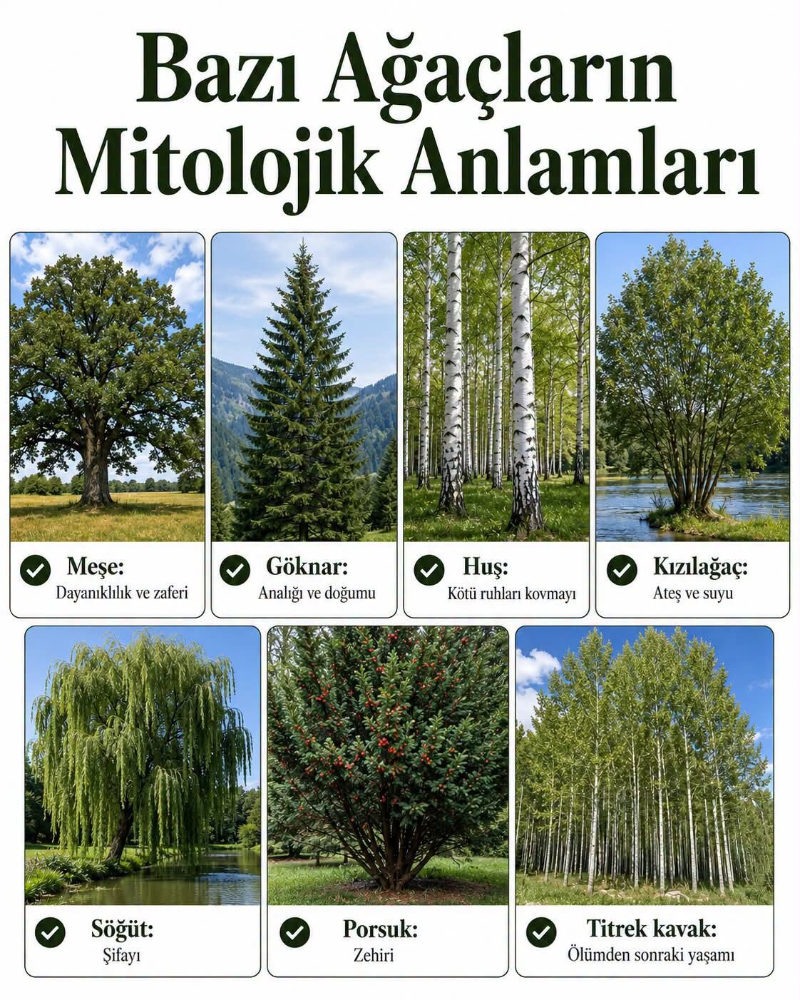 Ağaçlar