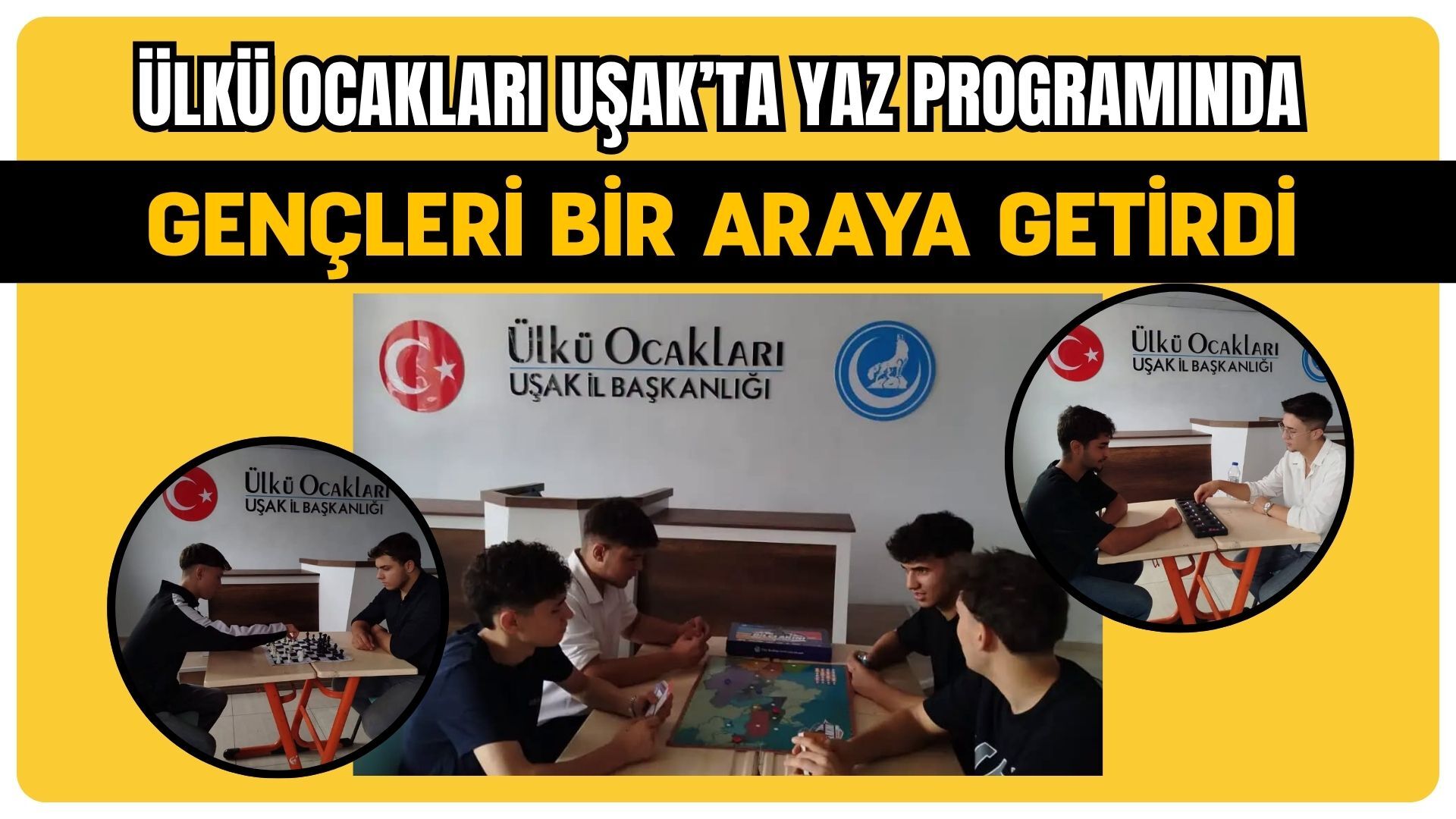 Ülkü Ocakları Uşak’ta Yaz Programında Gençleri Bir Araya Getirdi