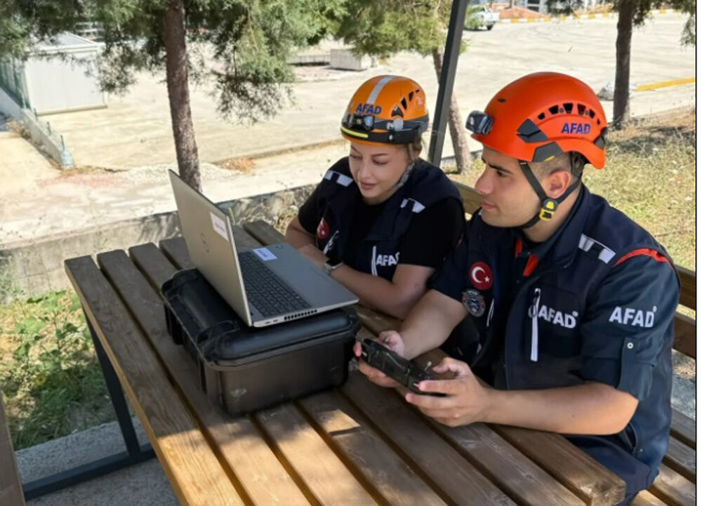 Uşak Afad Ekibi Drone’larla Kayıp Aradı 81 İlden 500 Personel Katıldı (2)
