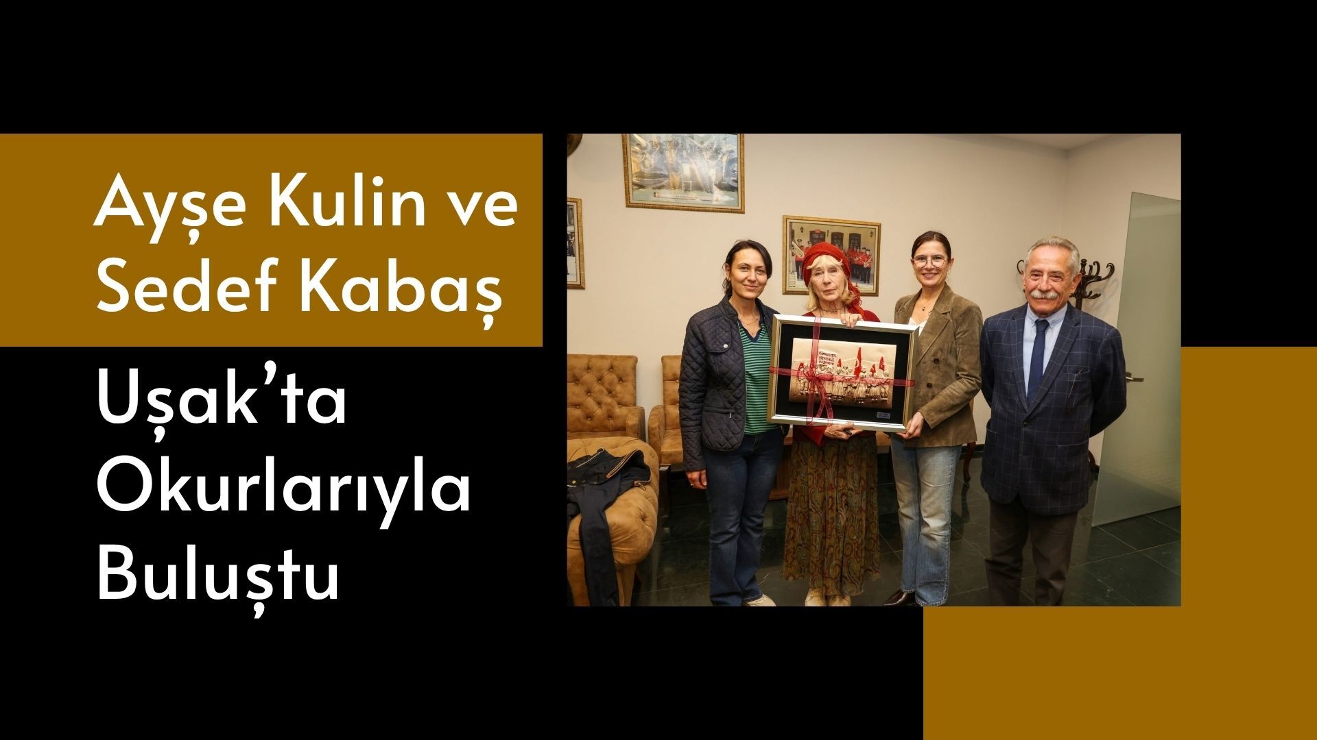 Ayşe Kulin ve Sedef Kabaş Uşak’ta Okurlarıyla Buluştu