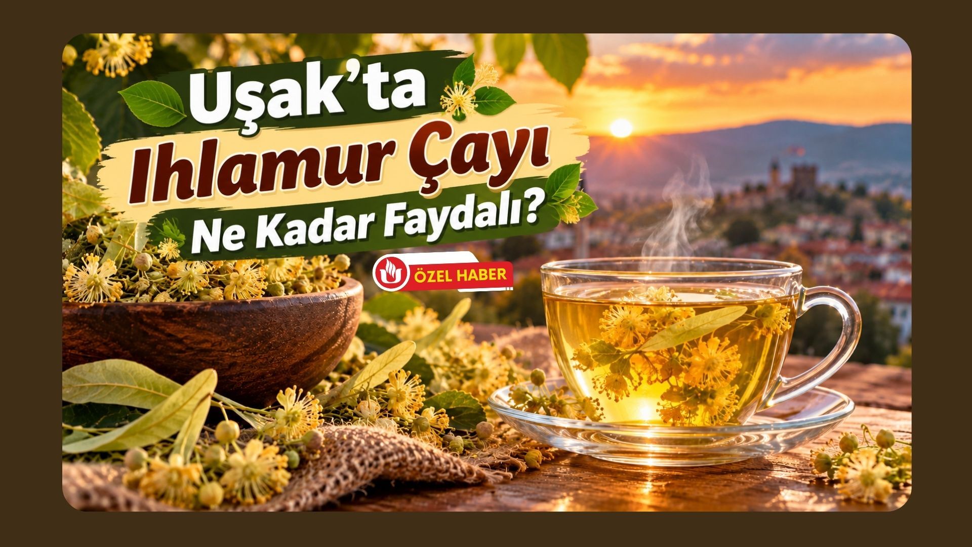 Uşak’ta Ihlamur Çayı Ne Kadar Faydalı?