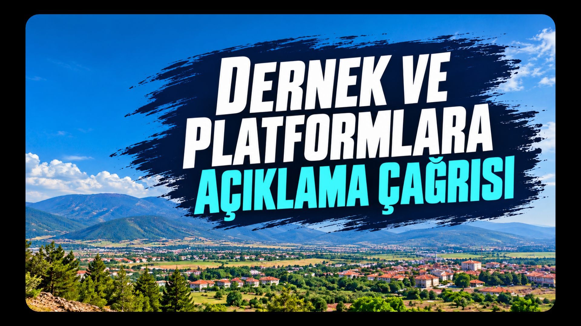 Banaz’da Murat Dağı Tartışması: Dernek ve Platformlara Açıklama Çağrısı
