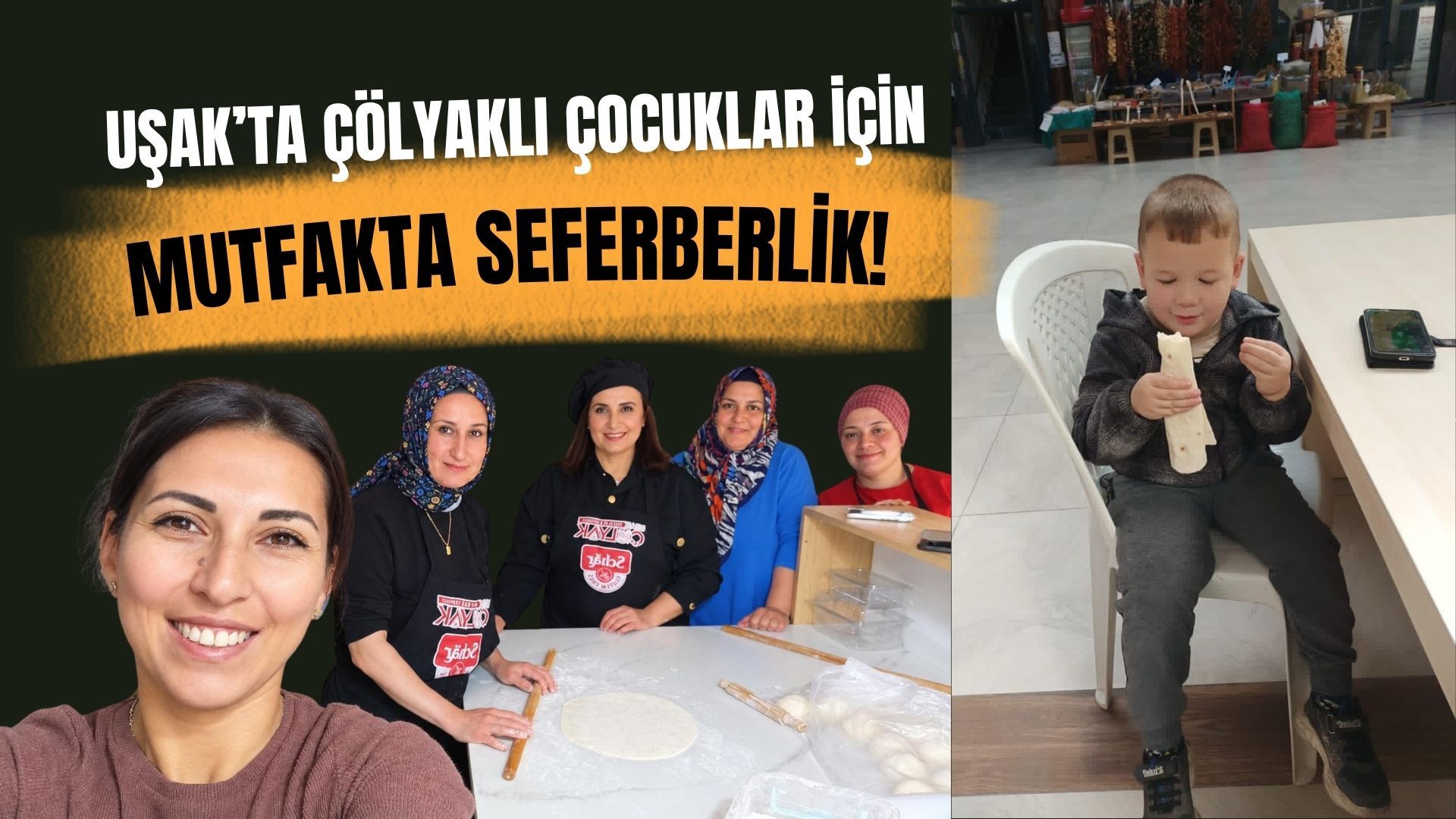 Uşak’ta Çölyaklı Çocuklar İçin Mutfakta Seferberlik! 6 Aileye Glutensiz Ekmek Desteği