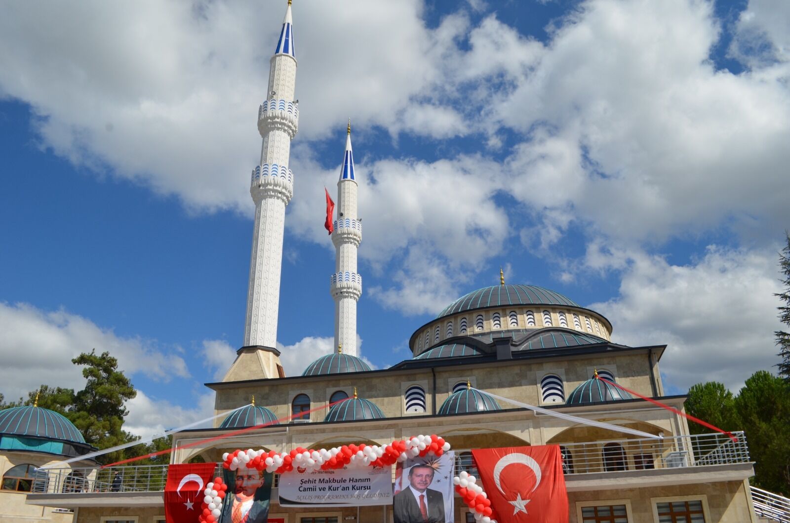Şehit Makbule Hanım Kur’an Kursu Ve Uygulama Camii Görkemli Bir Törenle Açıldı (3)