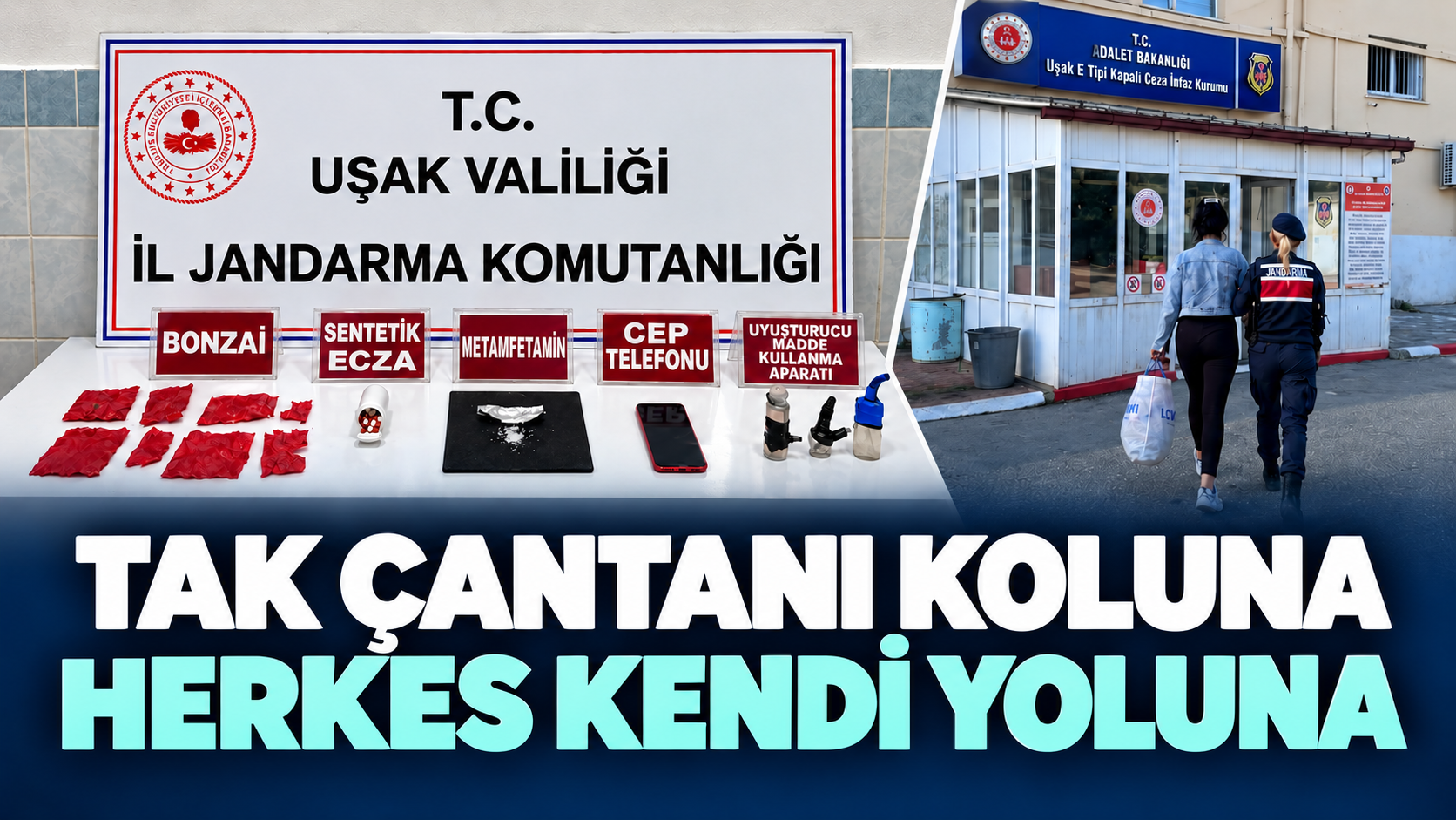 TAK ÇANTANI KOLUNA HERKES KENDİ YOLUNA!