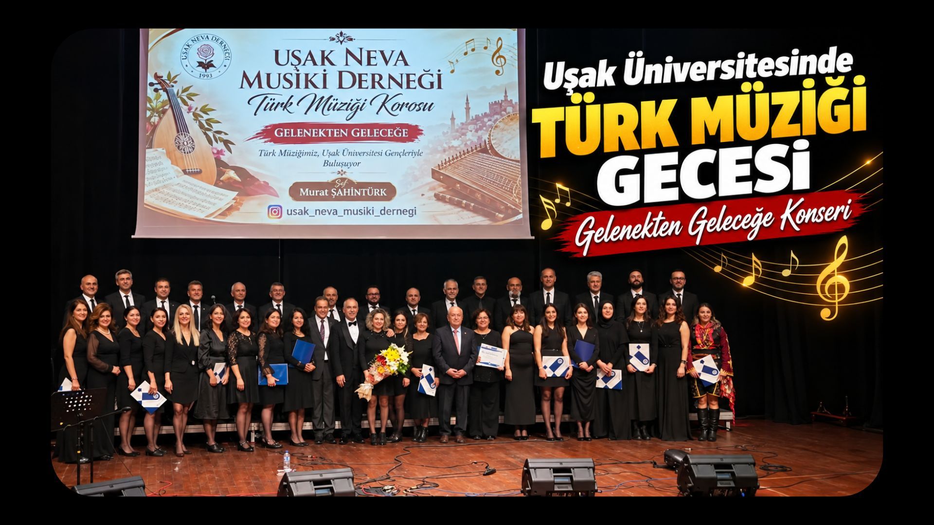 Uşak Üniversitesinde Türk Müziği Gecesi: Gelenekten Geleceğe Konseri