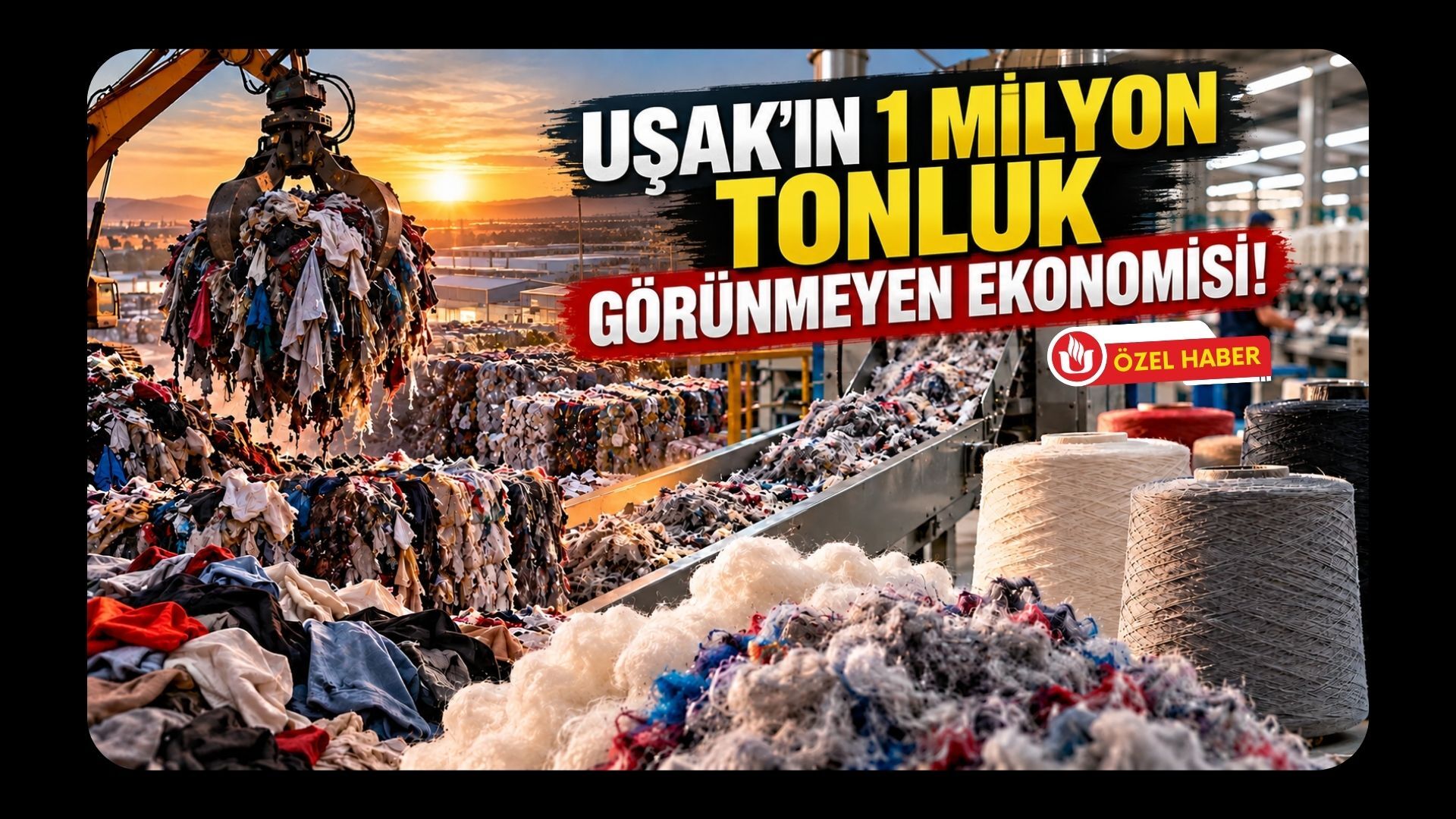 Uşak’ın 1 Milyon Tonluk Görünmeyen Ekonomisi!